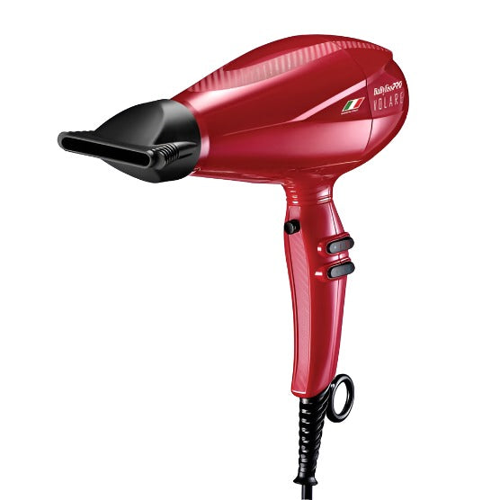 BABYLISSPRO® VOLARE NANO-TITANIUM IONIC HAIRDRYER (RED) BABFRV1C