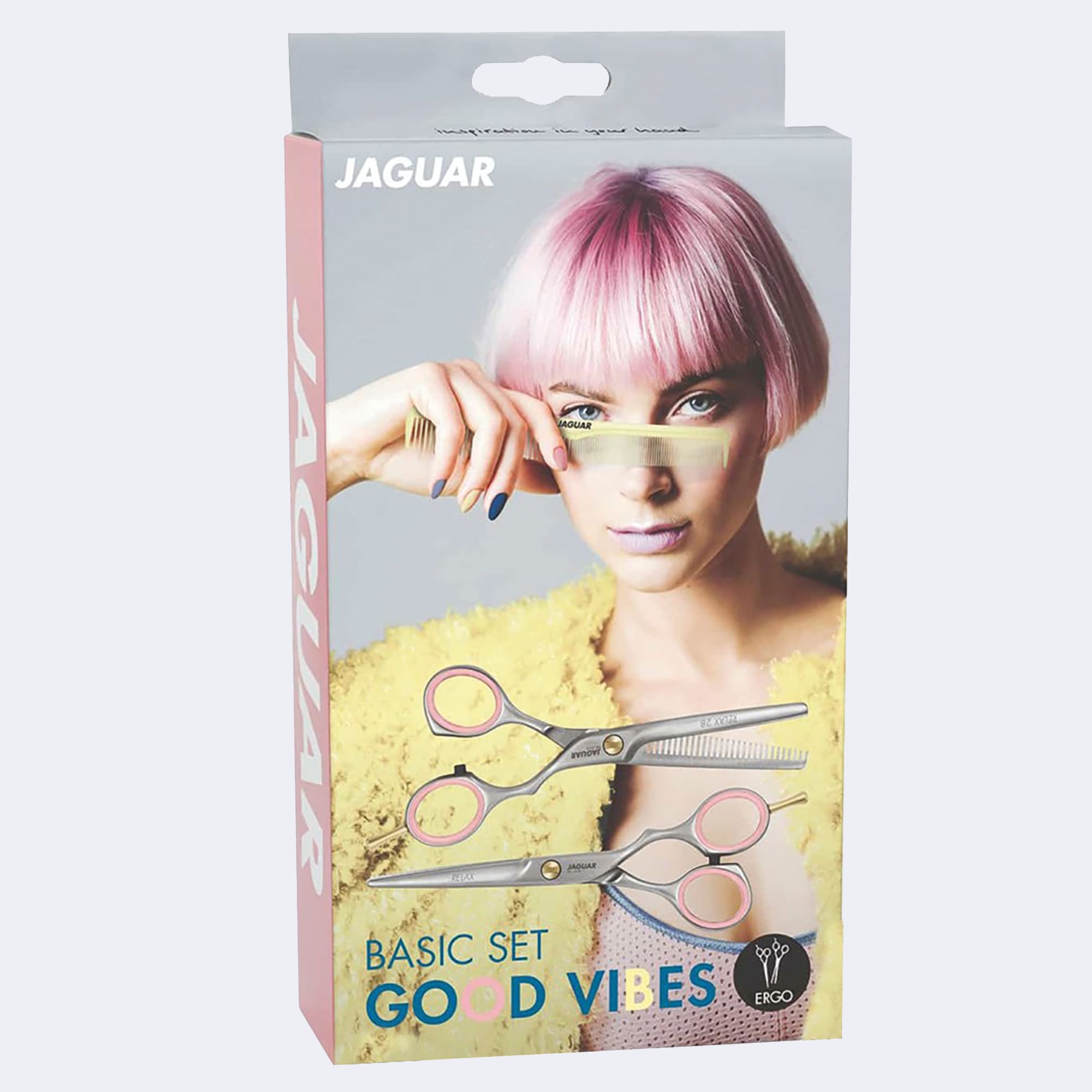 JAGUAR PRESTYLE “GOOD VIBES” RELAX SLICE SCISSORS SET 8392C