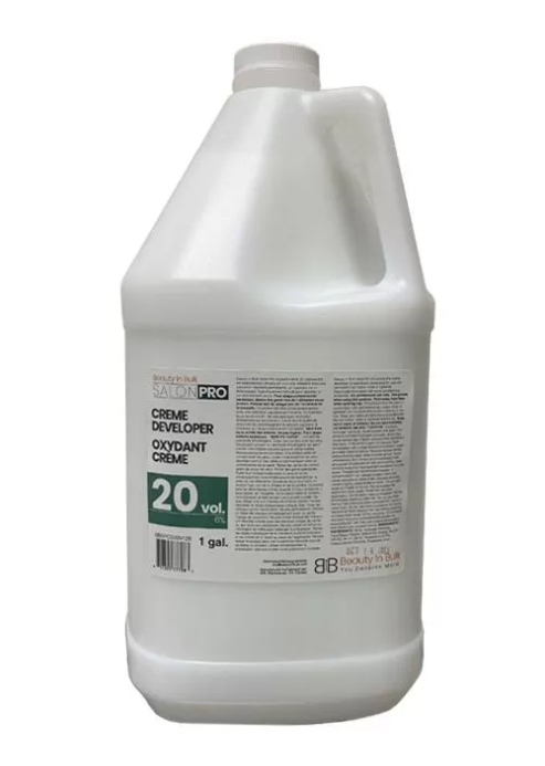 Salon Pro 20 Volume Cream Developer Gallon Peroxide