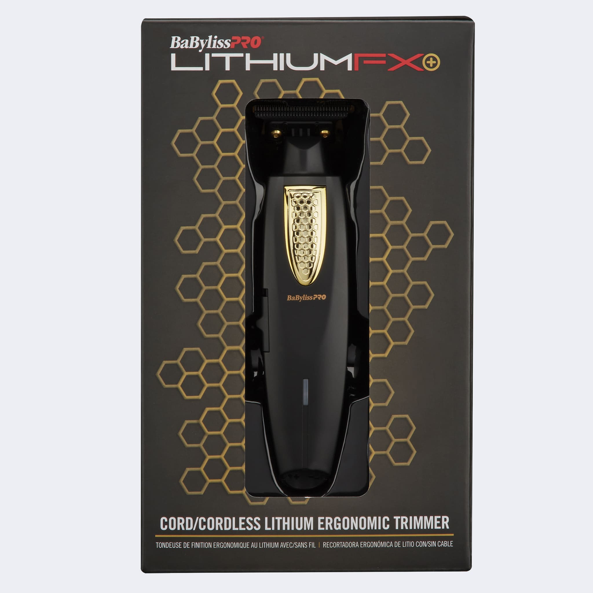 BabylissPro LITHIUMFX CORD/CORDLESS LITHIUM ERGONOMIC TRIMMER  FX773N