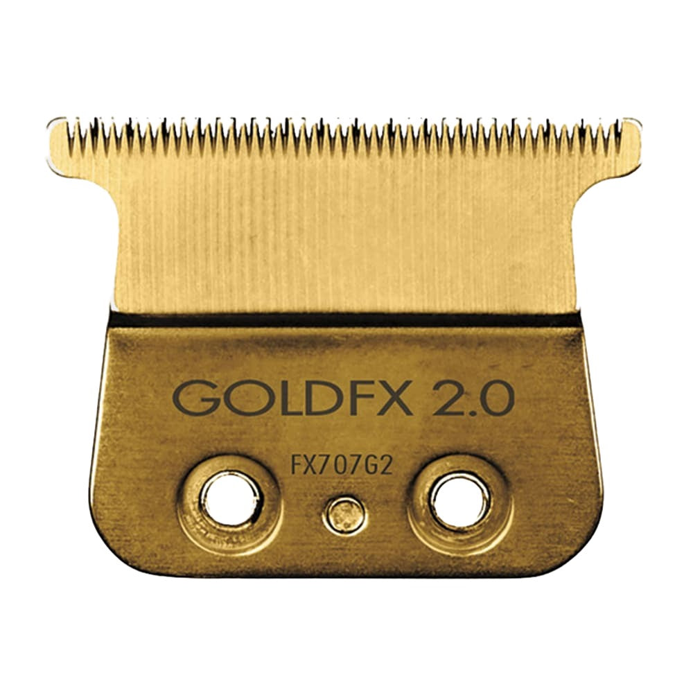 BabylissPro REPLACEMENT GOLD TITANIUM DEEP-TOOTH T-BLADE - FX707G2