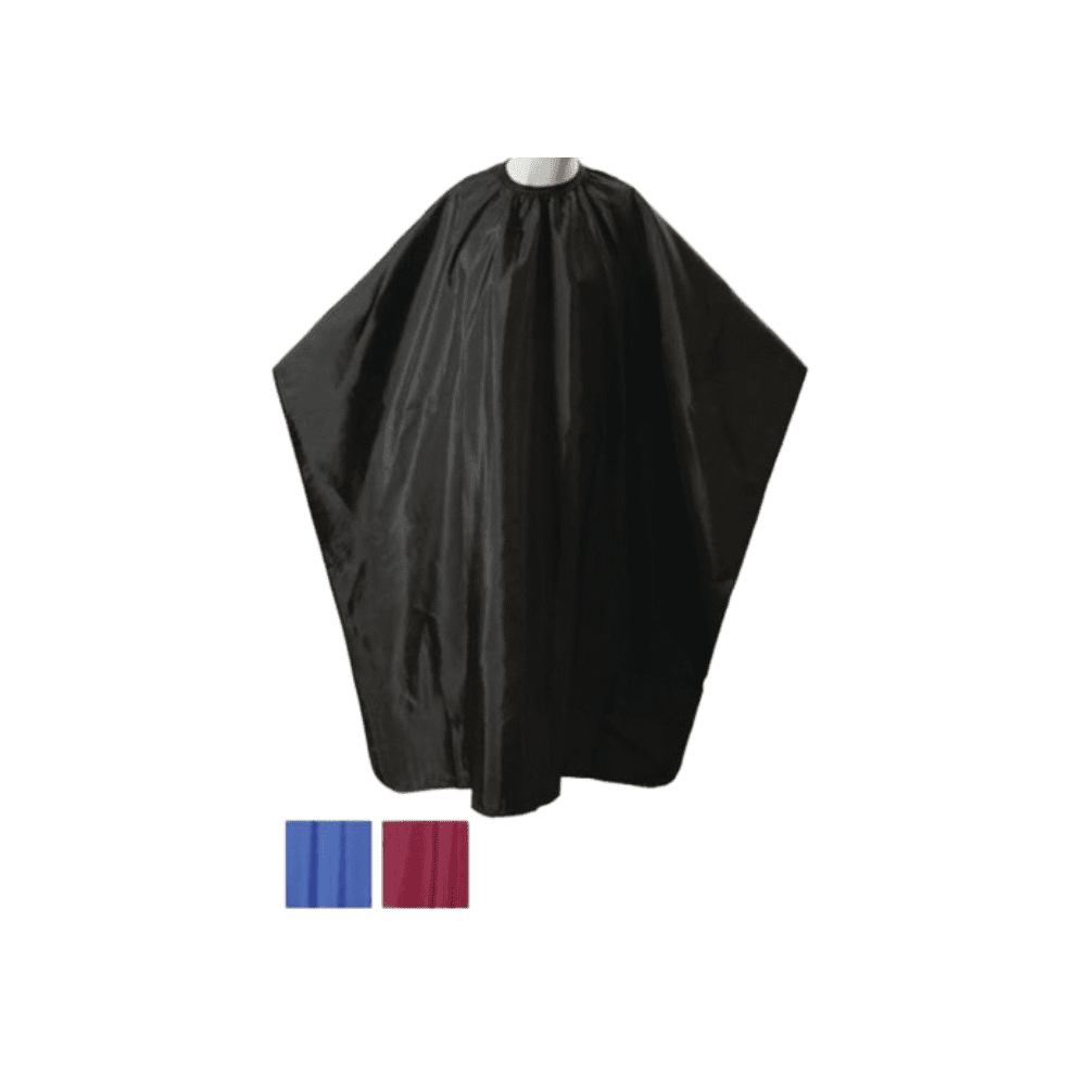 BARBER CAPE (Hook Close) Black