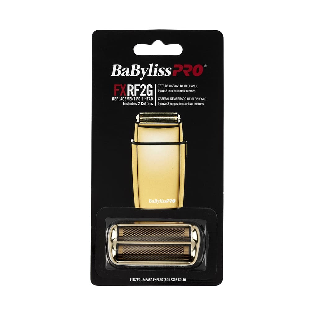 BABYLISSPRO® REPLACEMENT FOILS & CUTTER FOR FOILFX™02 (GOLD) FXRF2G