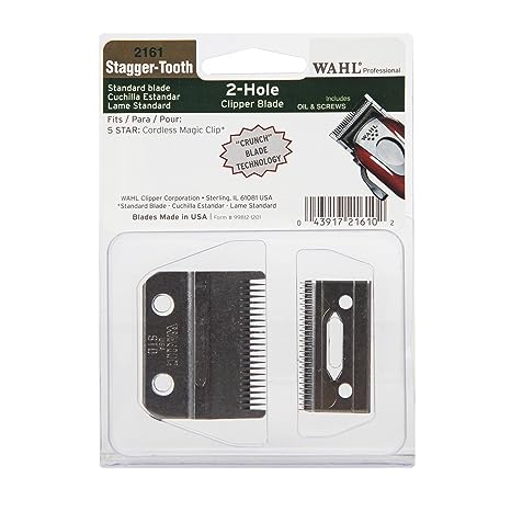 Wahl 5 Star Stagger-Tooth Replacement Blade Set for 5 Star Cordless Magic Clip 51010