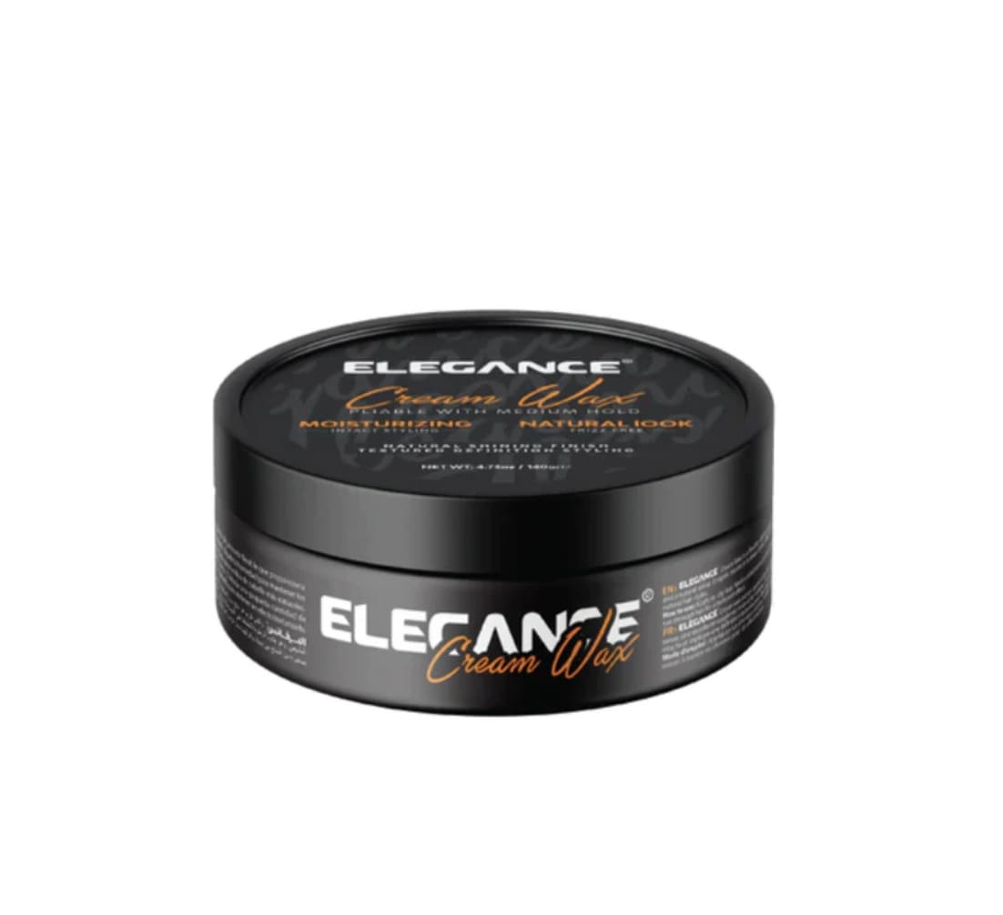 Elegance Cream Wax Pliable with Medium Hold 140 mL-100501