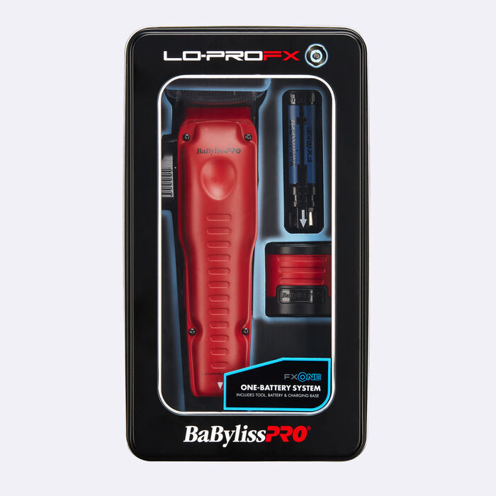 BABYLISSPRO-R BaBylissPRO® FXONE™ Lo-ProFX High Performance Low-Profile Clipper (Red) FX829MR