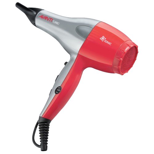 Avanti Ultra Turbo Professional Ionic Hair Dryer Grey/Red for Unisex A-TURBOC - Barber World Plus